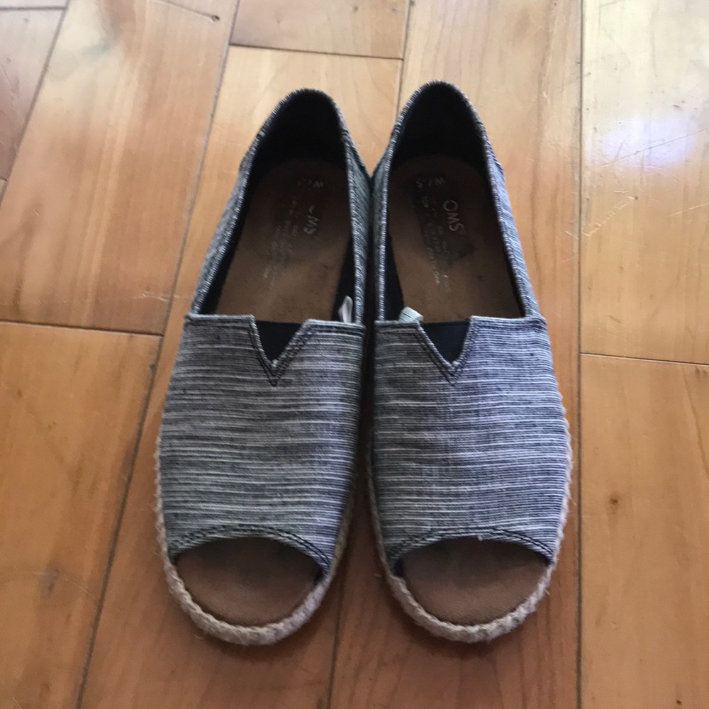 Toms Open Toed Shoes